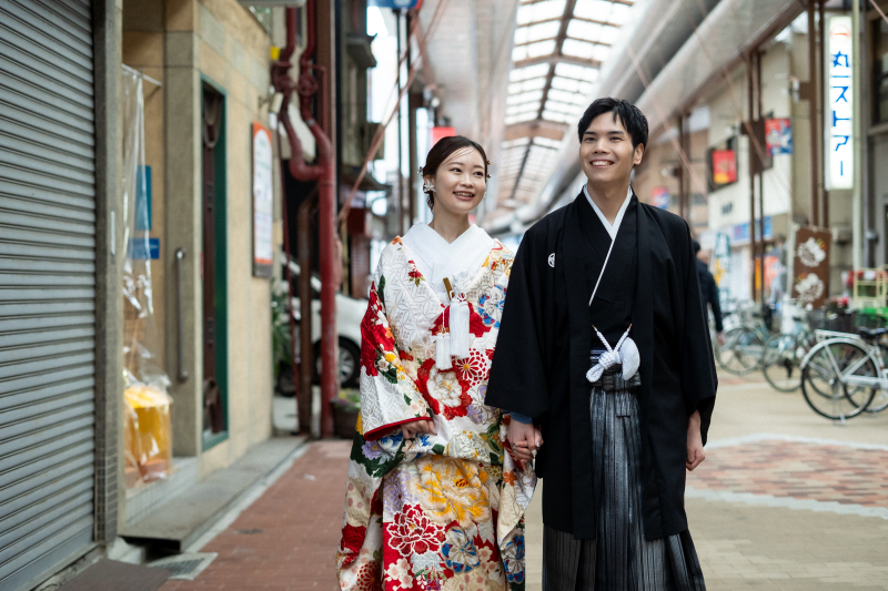 和装1着！いま話題の商店街フォト！円頓寺商店街ロケーション撮影プラン