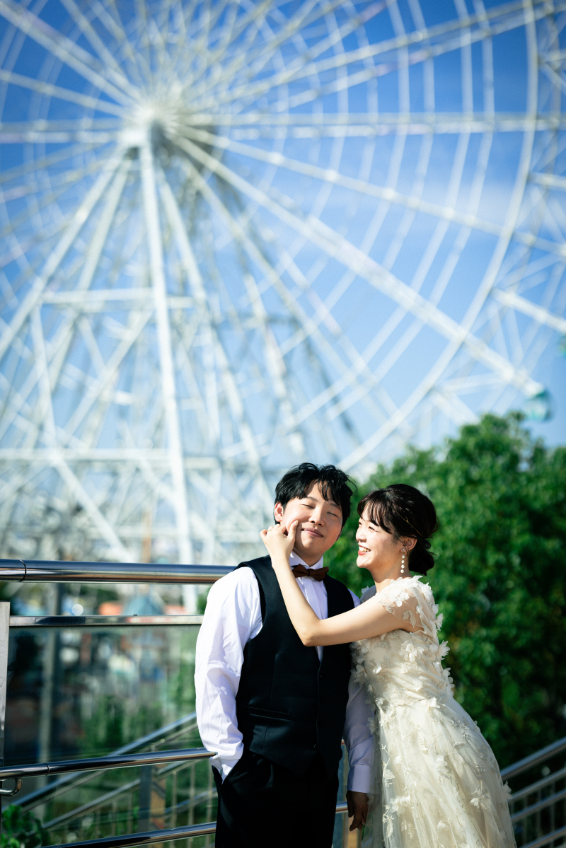 洋装1着！レトロ遊園地で叶う名古屋港シートレインランドロケーション撮影プラン