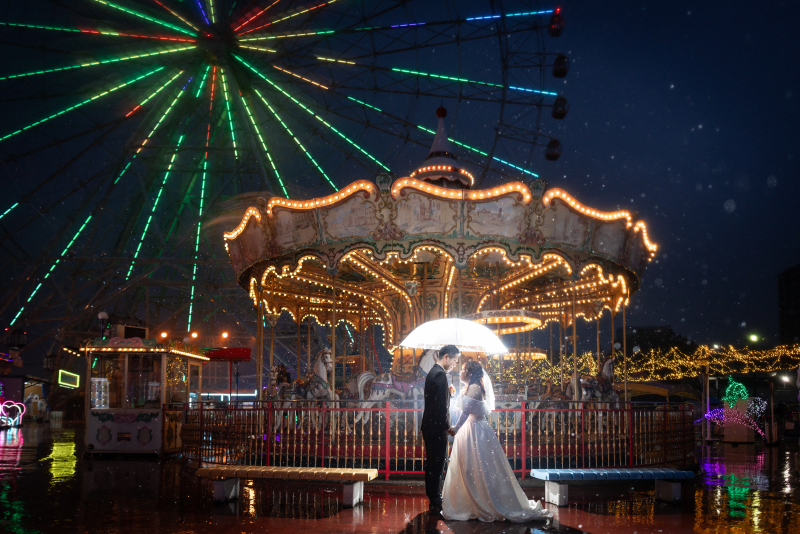 洋装1着！レトロ遊園地で叶う名古屋港シートレインランドロケーション撮影プラン