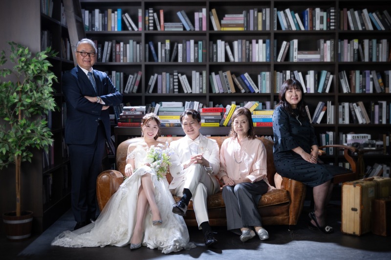 【ファミリープラン】洋装1着スタジオ撮影プラン