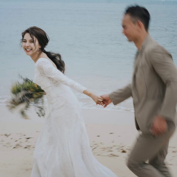 【ロケーション用】長袖ボヘミアンドレス