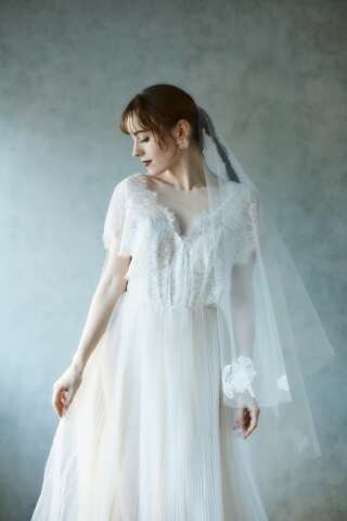 【ロケーション用】レーススカートプリーツドレス