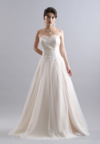 【ロケーション用】ビスチェチュールフレアドレス