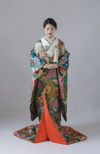 【スタジオ和装】色打掛