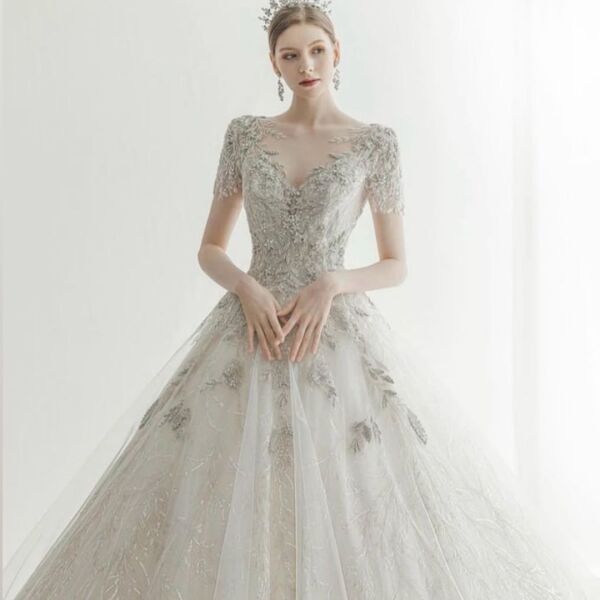 【スタジオ韓国ドレス】韓国ビジュードレス