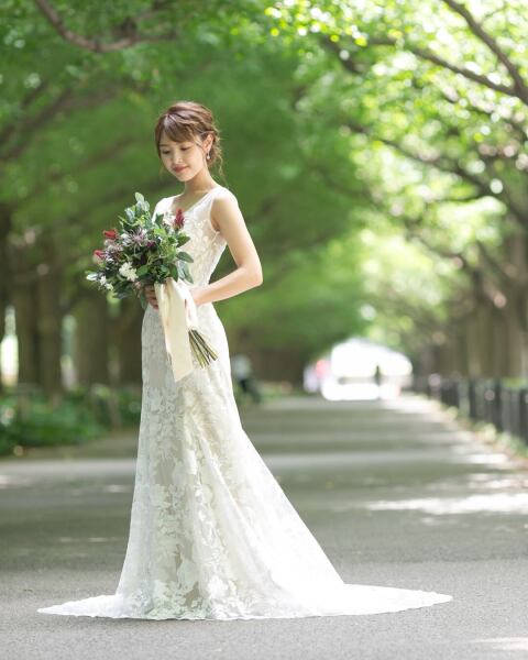 【ロケーション用】高級総レースマーメイドドレス