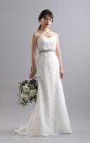 【ロケーション用】ビスチェレース ストレートドレス