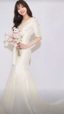 【スタジオ韓国ドレス】上品ソフトマーメイド