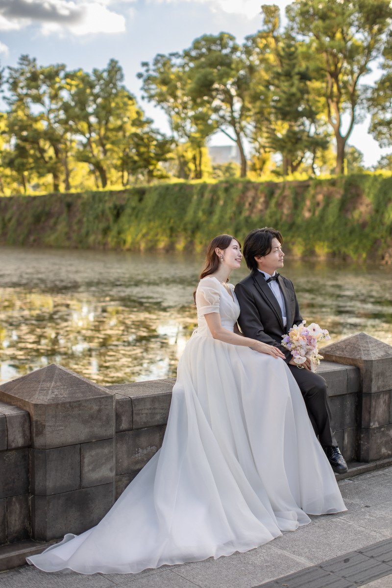 【スタジオ韓国ドレス】透明感際立つ韓国レースドレス