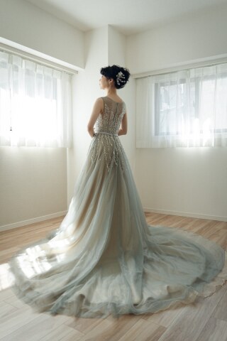 【ロケーション用】キラキラグレードレス