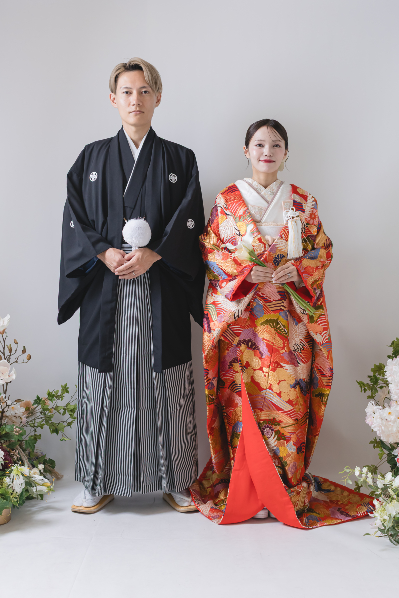 和装に溶け込む韓国メイク