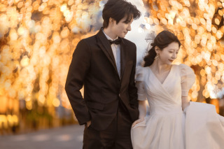 ATREN DEU PHOTO_【洋装ロケ】東京駅・丸の内周辺夜景