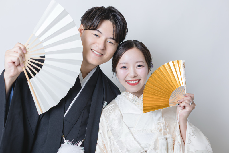 笑顔弾ける和装フォト