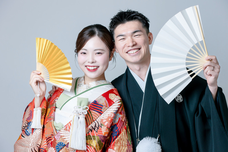 色打掛 &times; 韓国メイク、新しい和のスタイル