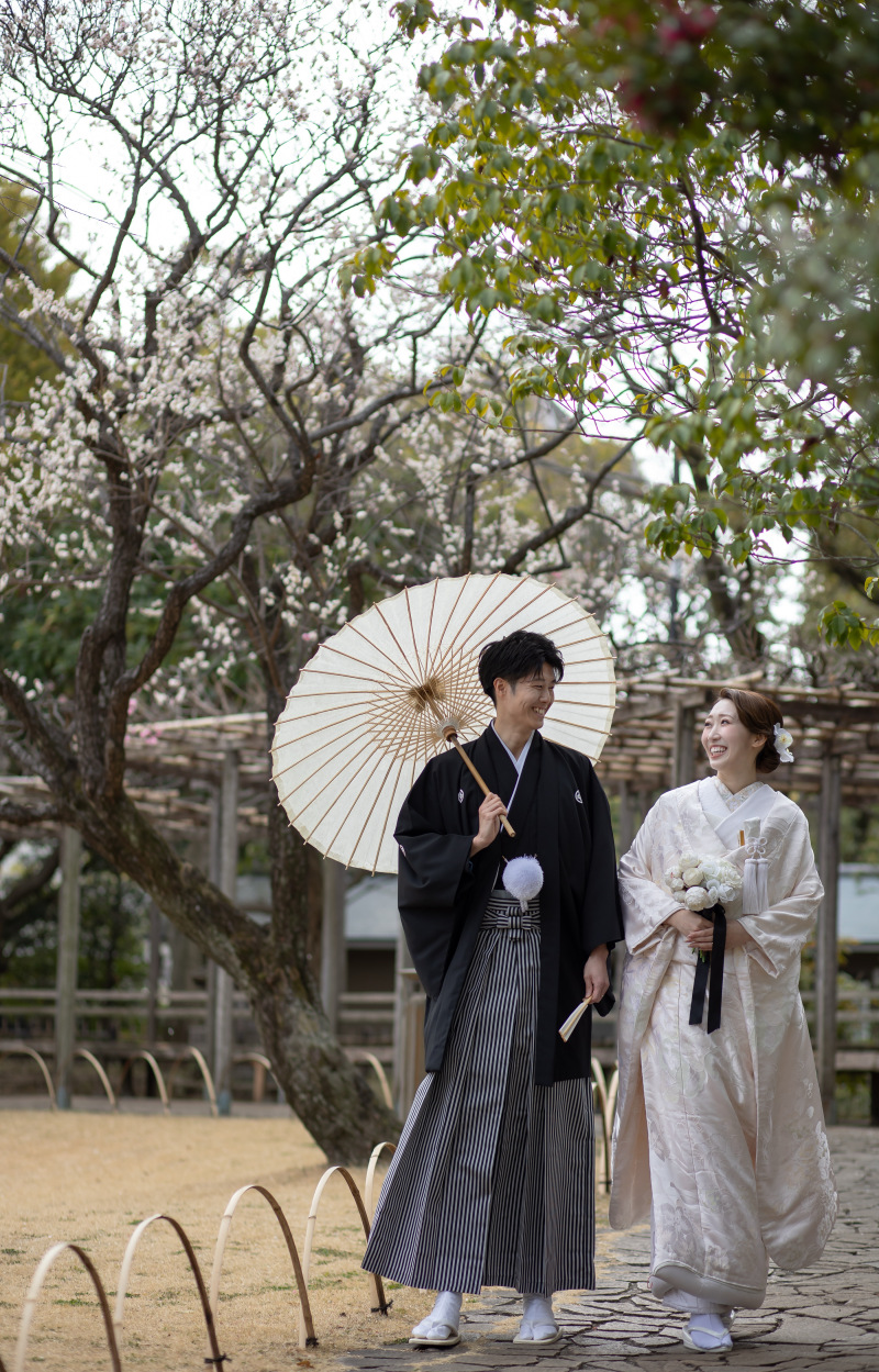 お二人らしいラフなシーン