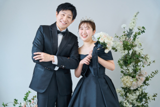 洋装スタイル&times;韓国メイク