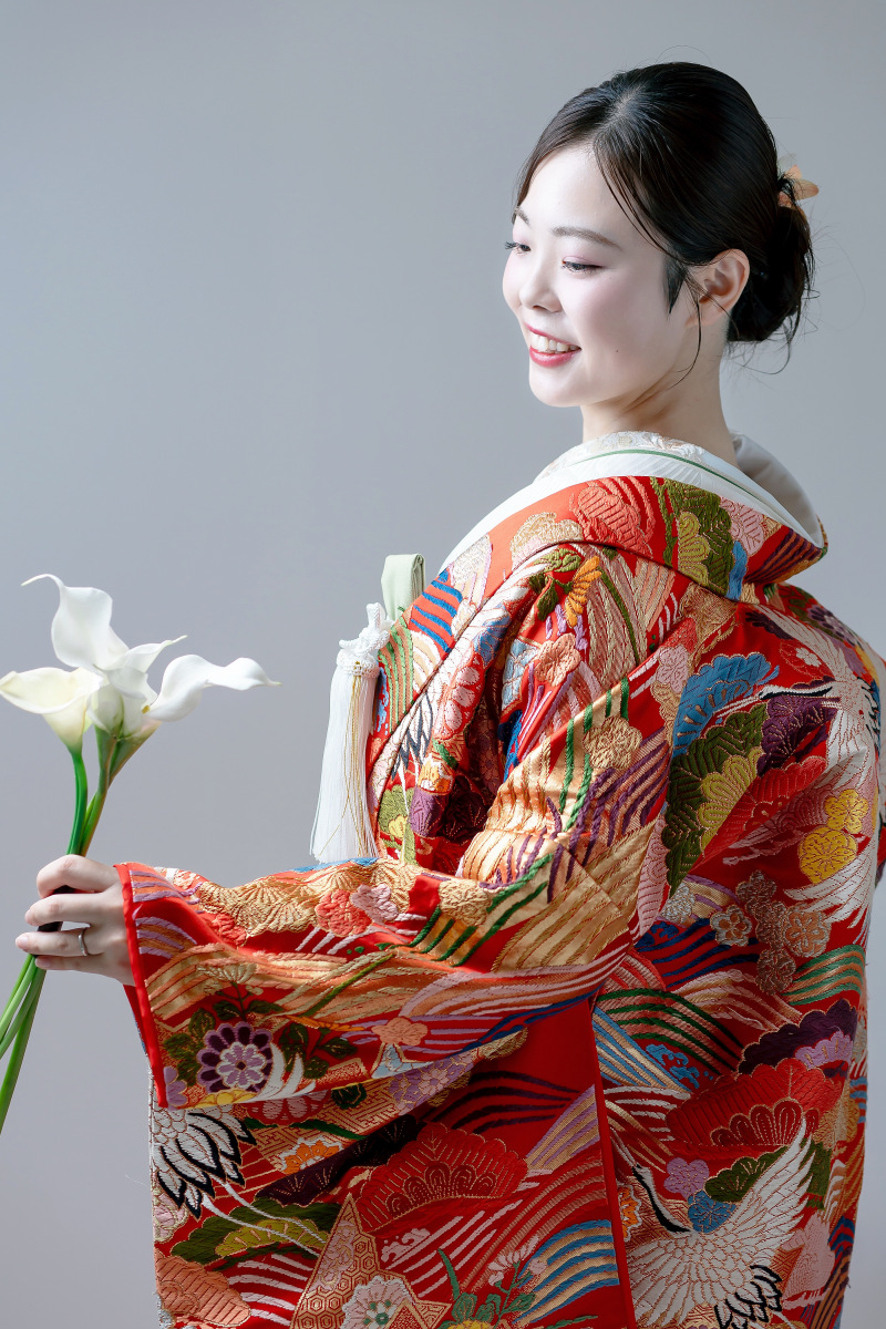 後ろ姿まで美しい
