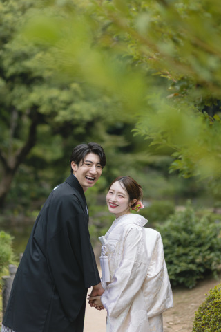 ATREN DEU PHOTO_【和装ロケ】肥後細川庭園