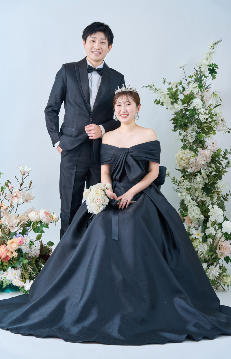 優雅に佇む韓国花嫁