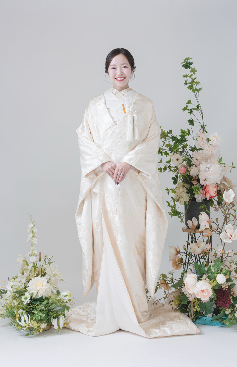 凛と咲く白無垢