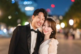 ATREN DEU PHOTO_【洋装ロケ】東京駅・丸の内周辺夜景