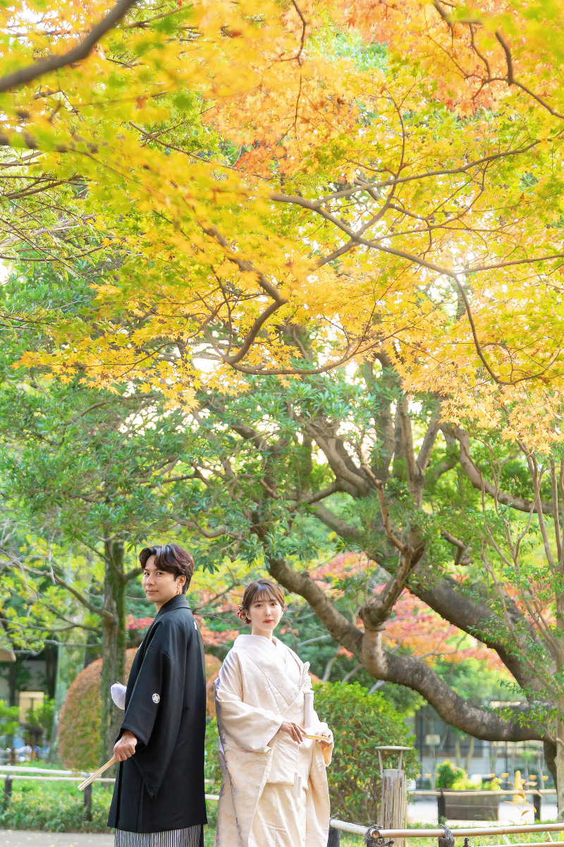 ATREN DEU PHOTO_庭園で撮影できる