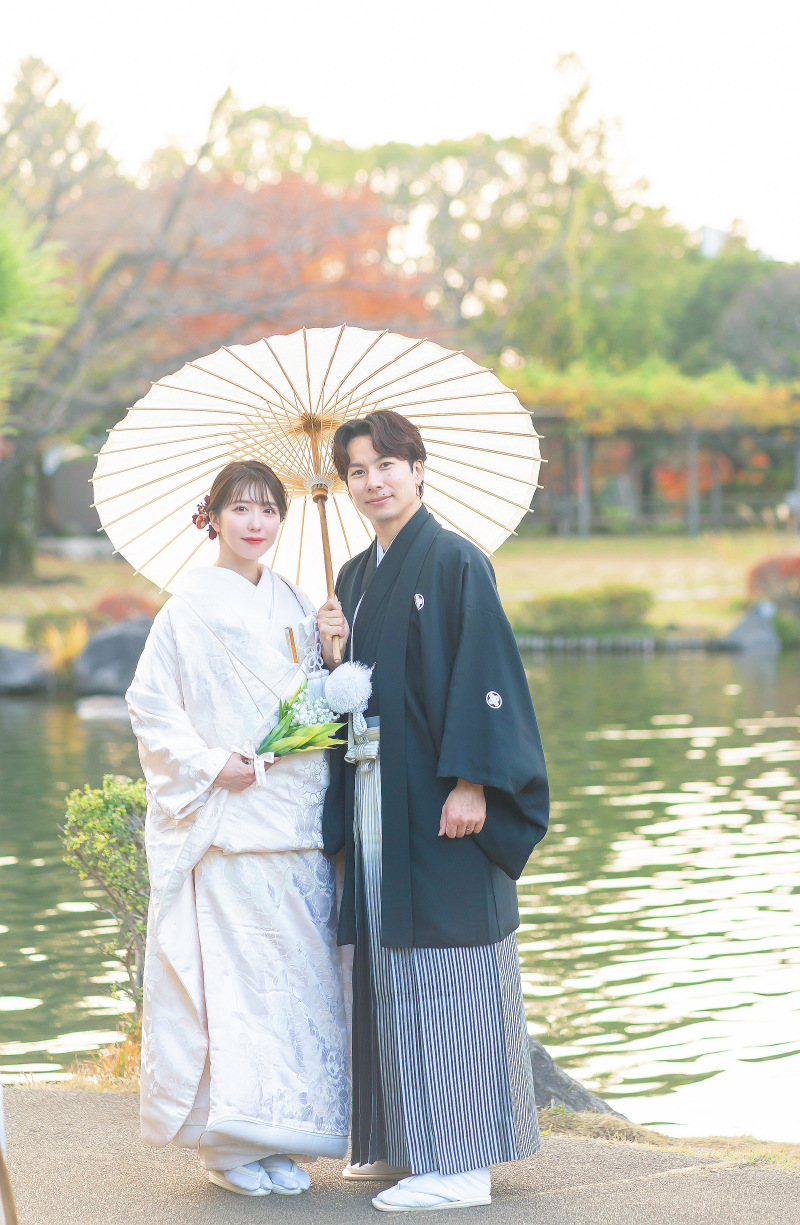 【和装ロケーションプラン】都内庭園　韓国ヘアメイク付