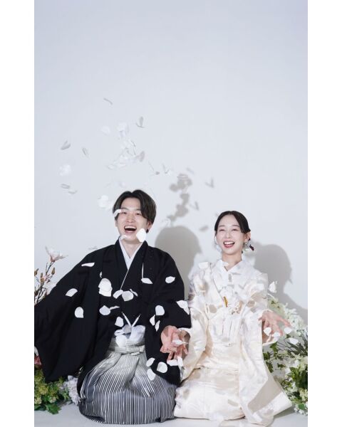 【韓国和装スタジオプラン】ポージング指導撮影＆セルフフォト　データ当日お渡し