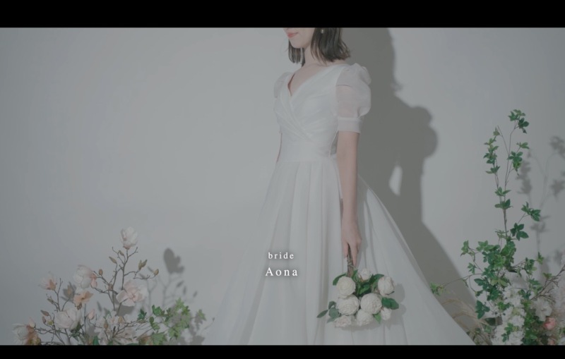 「写真が苦手でも、韓国女優級へ。」|韓国シネマフォト付(洋装スタジオ)オープニングやお二人の記録用|平均100カット