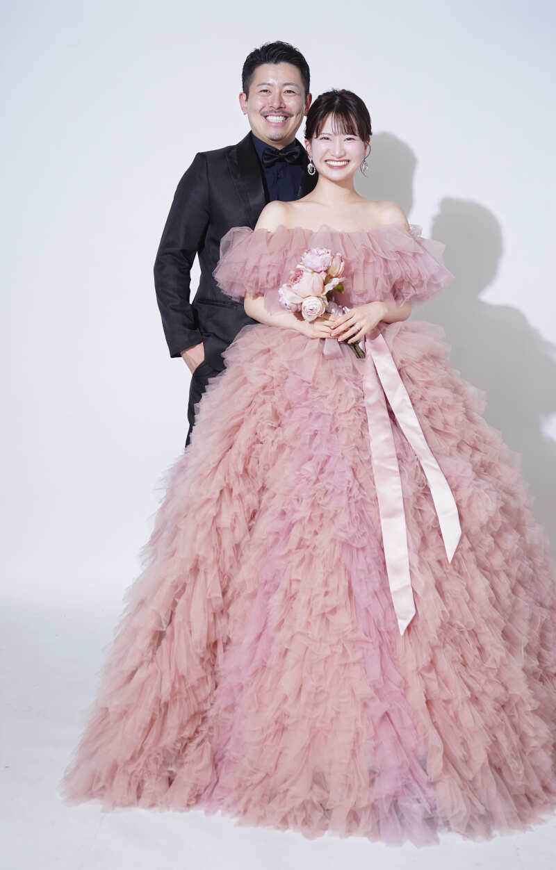 【期間限定】カラードレス料金&yen;13200&rarr;&yen;9240(30%off)韓国カラードレス(スタジオ定点カメラ撮影)