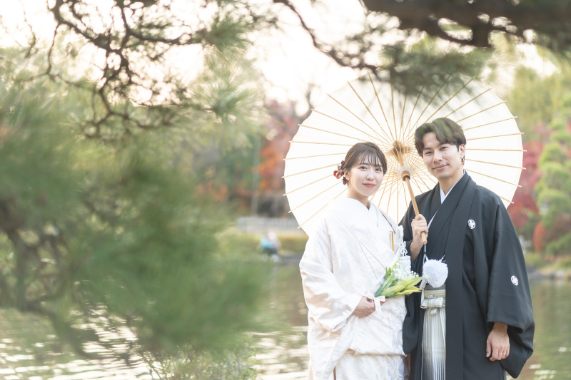 【200着から選べるお二人合うお衣装を】和装ロケーションプラン（衣装一式・ヘアメイク・データ80カット以上）