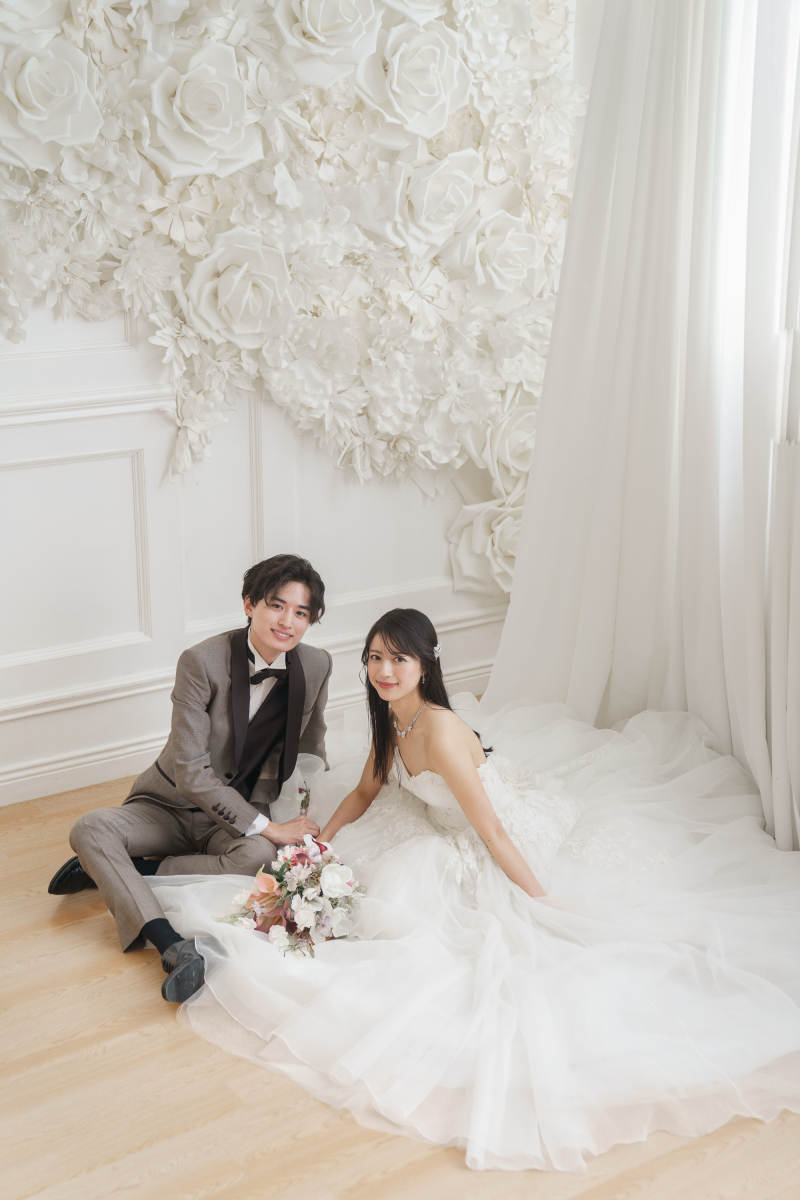 お子様衣装付き！衣装追加料金なし＆肌着レンタル付きデータ50カットで安心♪家族で紡ぐフォトウェディングプラン