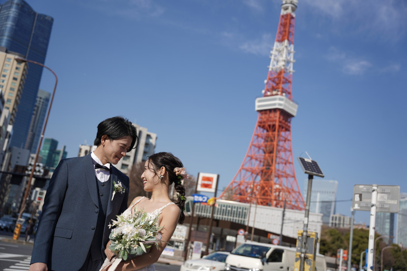 【プレ花嫁専用フルサポートプラン】ドレスor和装でロケ撮影・全データ200カット、選べる写真アイテム付、追加料金なしで選び放題