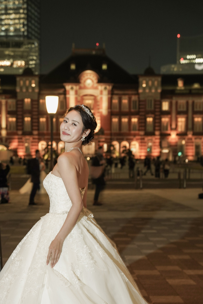 【Photorait限定】洋装も和装も！1月末まで庭園和装ロケ＆東京駅洋装ロケ◇150カット全データ３日以内納品