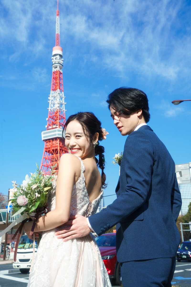 【プレ花嫁専用フルサポートプラン】ドレスor和装でロケ撮影・全データ200カット、選べる写真アイテム付、追加料金なしで選び放題