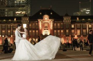 【Photorait限定】10月末まで：平日限定東京駅お手軽プラン　衣装追加料金なし　データ50カット