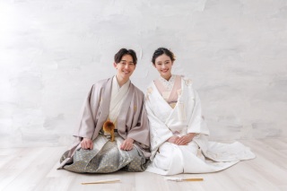 【Photorait限定】10月末まで 全て込みで¥45,000!白無垢×色打掛スタジオ撮影 データ80カット付き