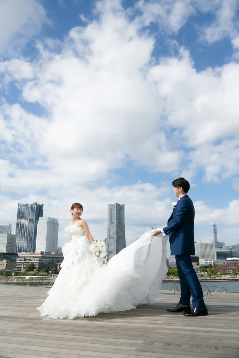 大さん橋をお散歩？