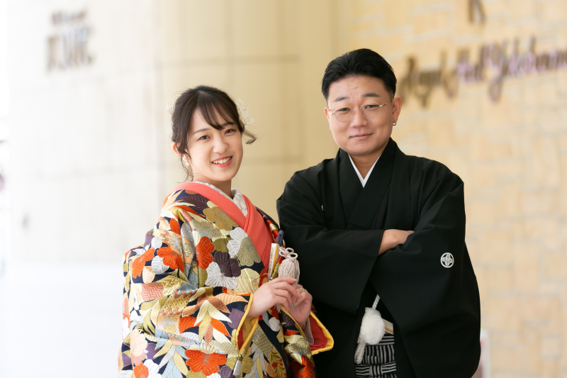 エントランスにて2