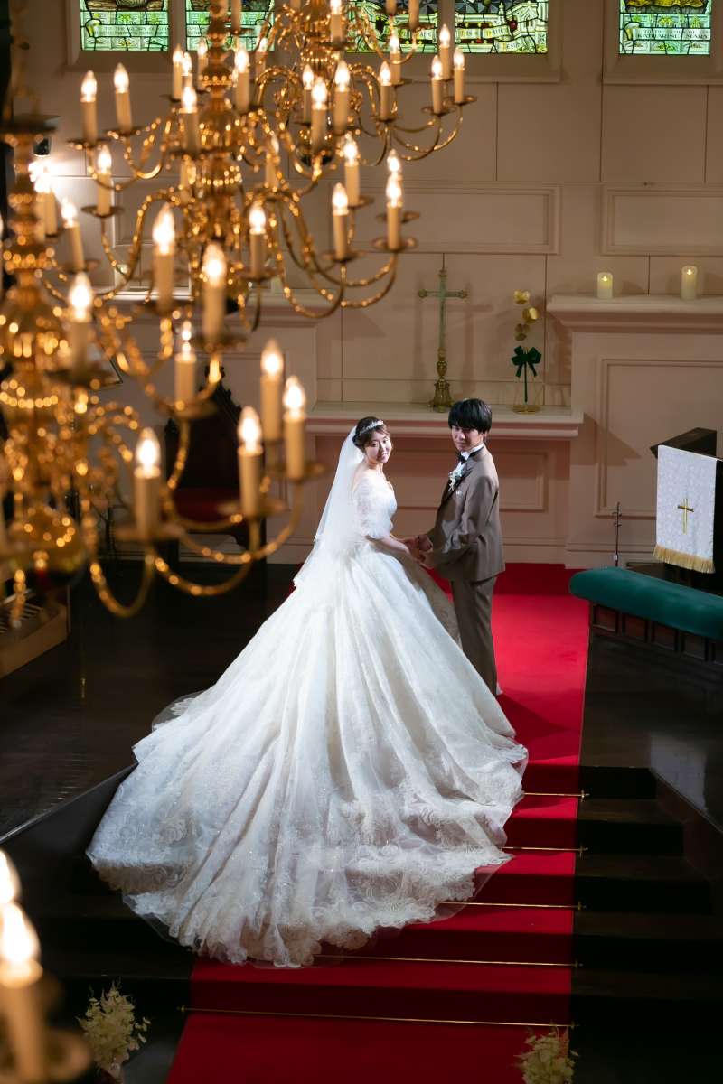 二階席からの祝福