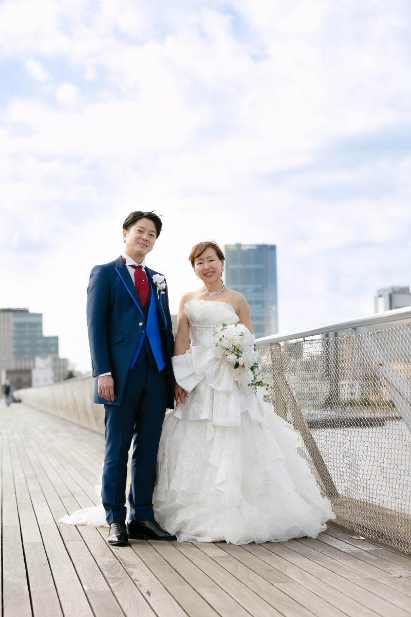 大さん橋デッキにて