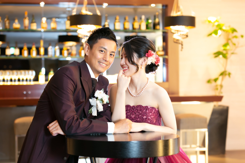 Cool & Dressy❤︎スタジオ4着ウェディングフォト