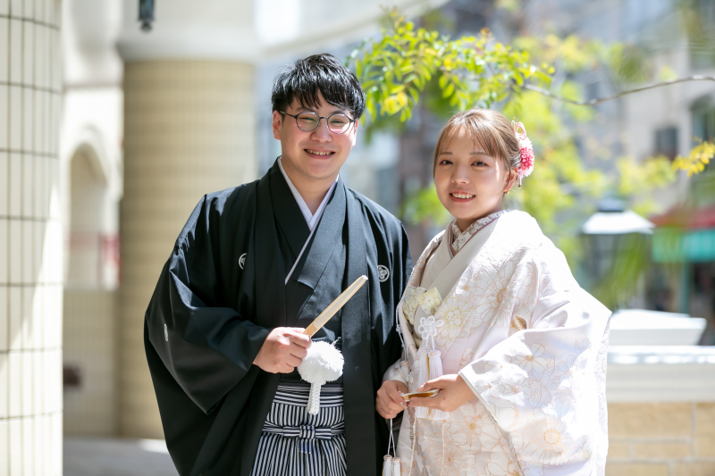 春の日差しの中で