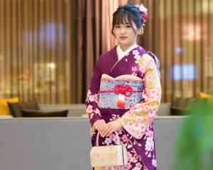 【ご同伴者】振袖着付け