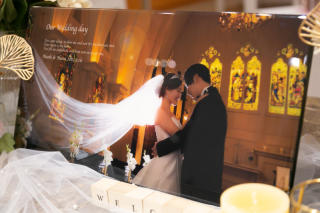 クリスタルフォトフレーム