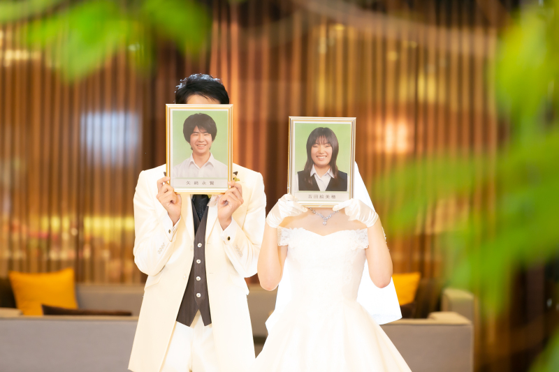 二人の思い出と一緒に。