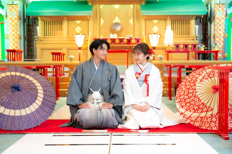 ドレスと打掛で叶える、和洋どちらも楽しめるフォトウエディング