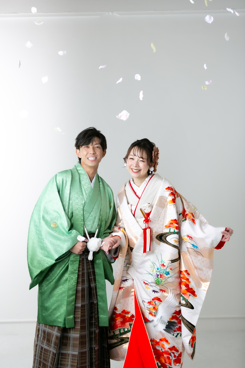 ドレスと打掛で叶える、和洋どちらも楽しめるフォトウエディング