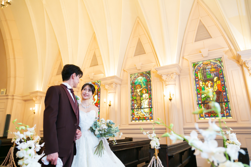 ♡チャーチ撮影プラン　大聖堂でウェディングフォトプラス挙式風フォト
