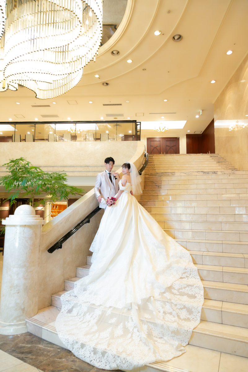 ♡チャーチ撮影プラン　大聖堂で撮影プラス大階段撮影